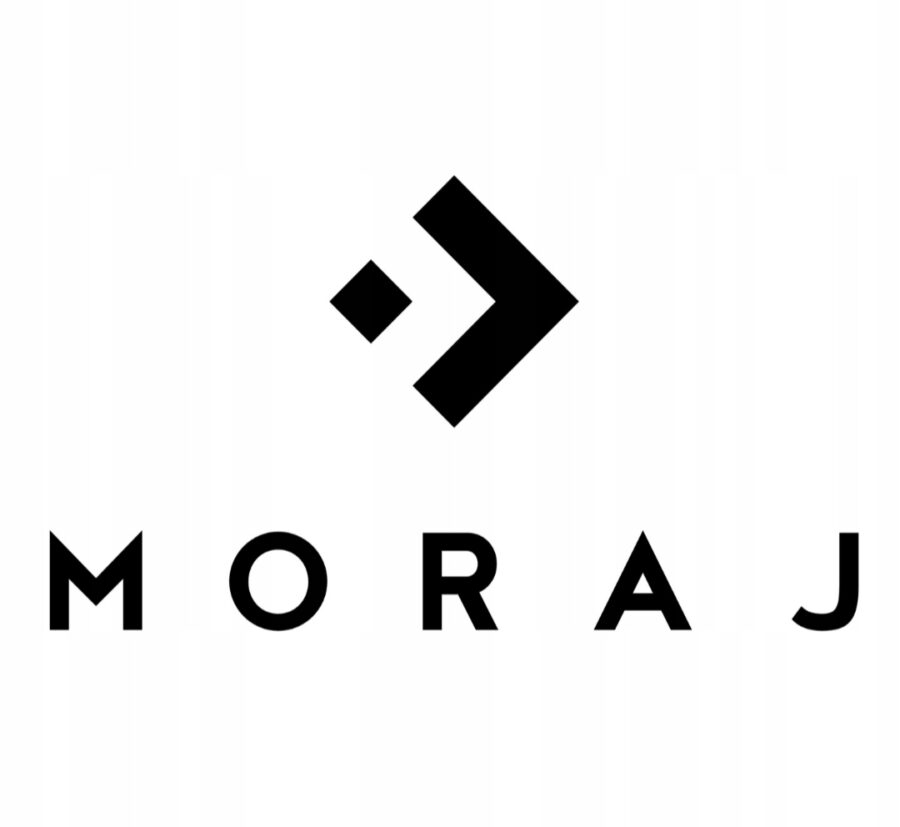 DAMSKIE CZARNE BAWEŁNIANE WYSOKIE SKARPETKI MORAJ 4 PARY 38-41 - obrazek 5