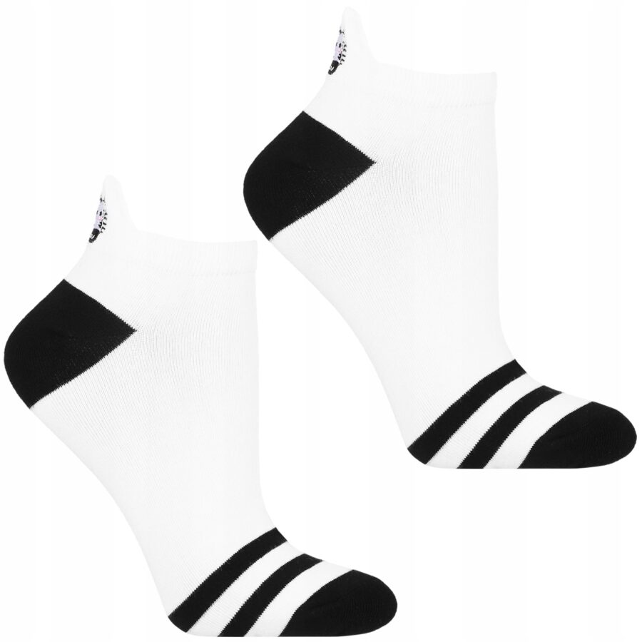 Skarpetki Stopki Damskie Niskie Skarpety ZEBRA Urocze MORAJ 3-PAK 35-38 - obrazek 3